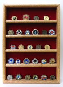 Wall Coin Display, Style # CD800